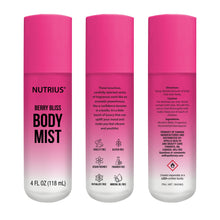 NUTRIUS BRAZILIAN BRAZILIAN BODY MIST 4 OZ, 3-PACK