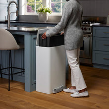 Kohler 47L Step Trash Can-White
