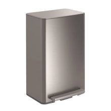 Kohler 47L Step Trash Can-Black Stainless Steel