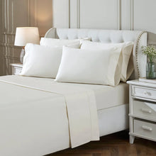 TheraLuxe by Therapedic 300 Thread Count Cooling 6-piece Sheet Set Ivory Queen