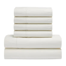 TheraLuxe by Therapedic 300 Thread Count Cooling 6-piece Sheet Set Ivory Queen
