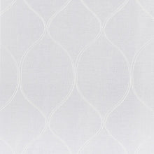 Portside Embroidered Trellis Sheer Curtains, 2-pack