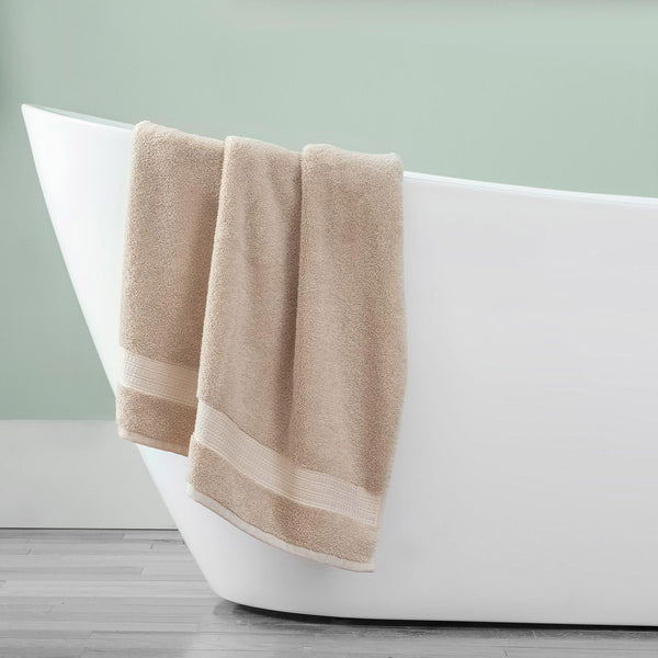 Purely Indulgent Oxford Tan Bath Towel 30" x 58"
