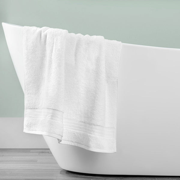 Purely Indulgent White Bath Towel 30" x 58"