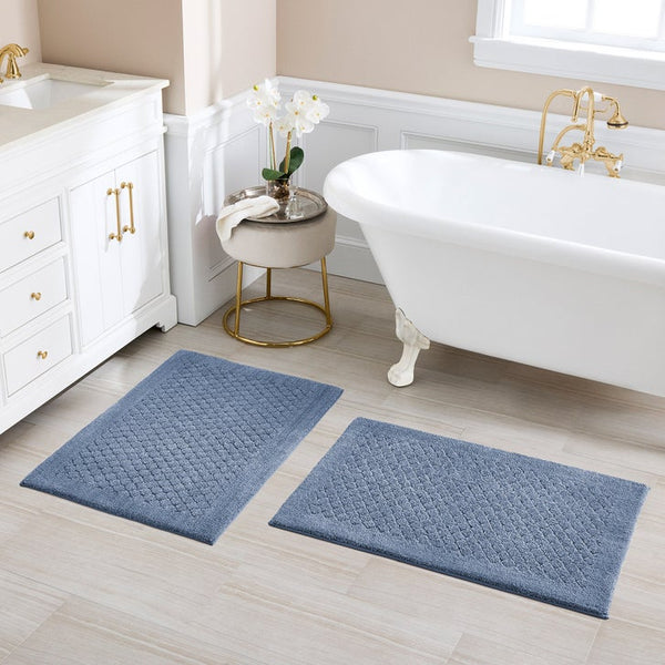 Charisma Drylon Diamond Bath Rugs, 2-pack
