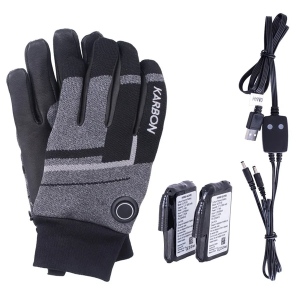 Karbon 3D Knit Heated Gloves Small