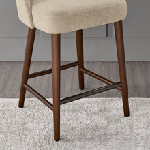 Lilah Counter Stool in Tan, Set of 2