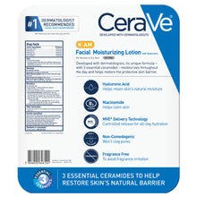 CeraVe AM Facial Moisturizer 1 / 3 fl oz Each (Copy)