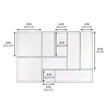iDESIGN 9-piece Drawer Organizer Set