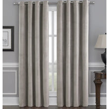 Total Blackout Velvet Window Curtain, 2-pack - Beige
