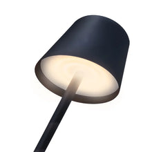 Mikasa Rechargeable 14-inch LED Lamps with Touch Control, Set of 2 Black