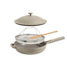 Our Place 4-piece Ceramic Nonstick 12.5” Family Sized Always Pan with Steamer