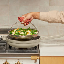 Our Place 4-piece Ceramic Nonstick 12.5” Family Sized Always Pan with Steamer