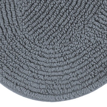 Scallop Tufted Bath Rug Gray