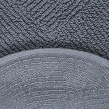 Scallop Tufted Bath Rug Gray