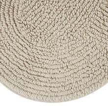 Scallop Tufted Bath Rug Tan
