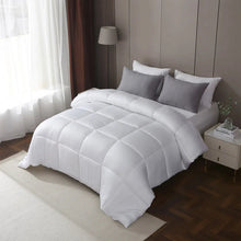300 Thread Count 100% Viscose from Bamboo White Comforter Full