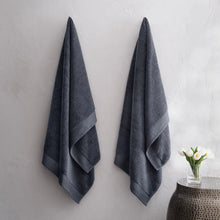 Charisma 100% Egyptian Cotton Bath Towels, 2-piece Set Gray