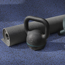 Norsk Dual Density Reversible Gym Flooring, 48 sq ft., 24 in. x 24 in. Foam Mats