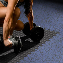 Norsk Dual Density Reversible Gym Flooring, 48 sq ft., 24 in. x 24 in. Foam Mats