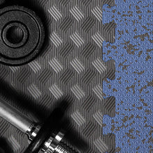Norsk Dual Density Reversible Gym Flooring, 48 sq ft., 24 in. x 24 in. Foam Mats