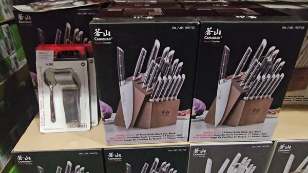Cangshan Denali Knife Set 17-Piece Knife Block