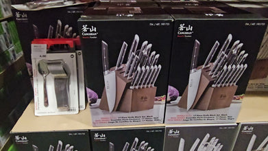 Cangshan Denali Knife Set 17-Piece Knife Block