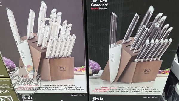 Cangshan Denali Knife Set 17-Piece Knife Block