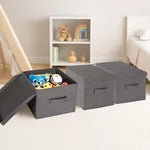 Allspace Collapsible Fabric Storage Organizer, 3 Pack