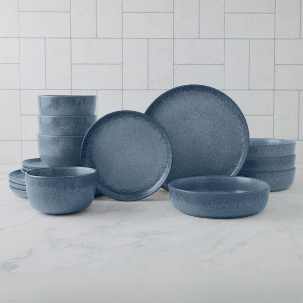 Denmark Stoneware Dinnerware Set, 16-Piece