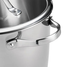 Tramontina 8-Quart Stainless Steel Tri-ply Base Multicooker with Pasta Insert