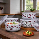 Zrike 8-Piece Ceramic Food Storage Set