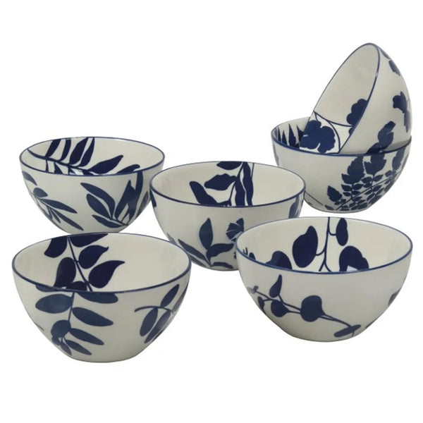 Certified Blue Arbor Bowl Set, 6-pack