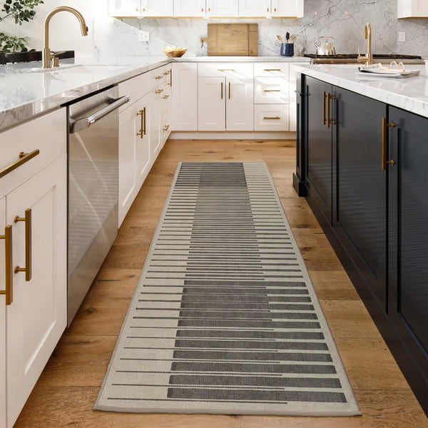 Ruggable Flatwoven Washable Gradasi Runner Rug, 2'6" x 7'