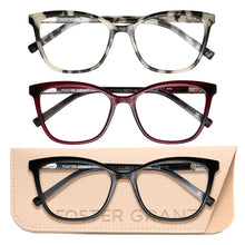 Design Optics by Foster Grant #811 Fashion Cateye Reading Glasses, 3-pack 1.75