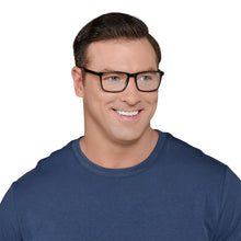Design Optics by Foster Grant #815 Classic Plastic Square Reading Glasses, 3-pack +1.75