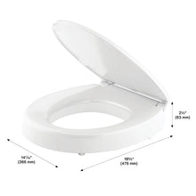 Kohler Border Elevated Quiet-close Toilet Seat