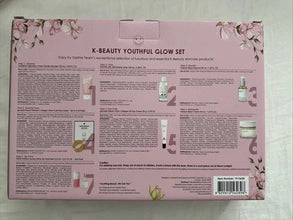 by Sophie K-Beauty Youthful Glow Set featuring Round Lab, Saturday Skin, Mixsoon, Glowiest & Dear Dahlia, 7-piece Set