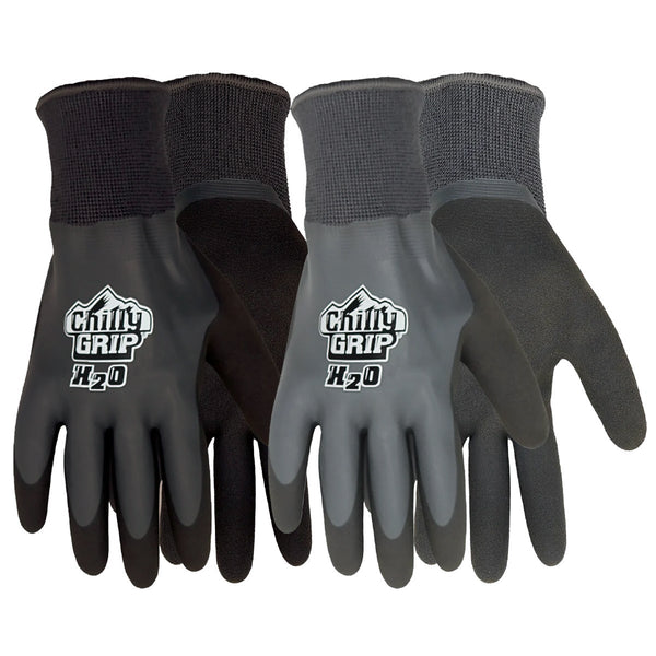 CHILLY GRIP WINTER WORK GLOVES 4 PK
