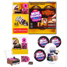 Mini Brands Mini Vinyls Playset with Three Capsules