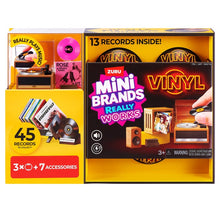 Mini Brands Mini Vinyls Playset with Three Capsules