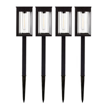 GTX Solar LED Pathway Lights, 4-pack