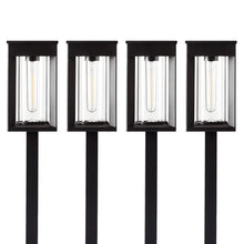 GTX Solar LED Pathway Lights, 4-pack