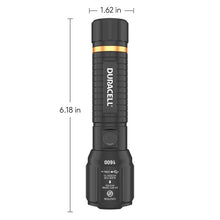 Duracell 1600 Lumen Hybrid Power LED Flashlight, 3-pack