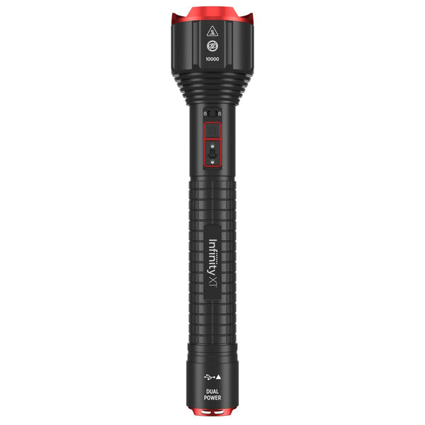 Infinity X1 10,000L Dual Power Rechargeable Flashlight