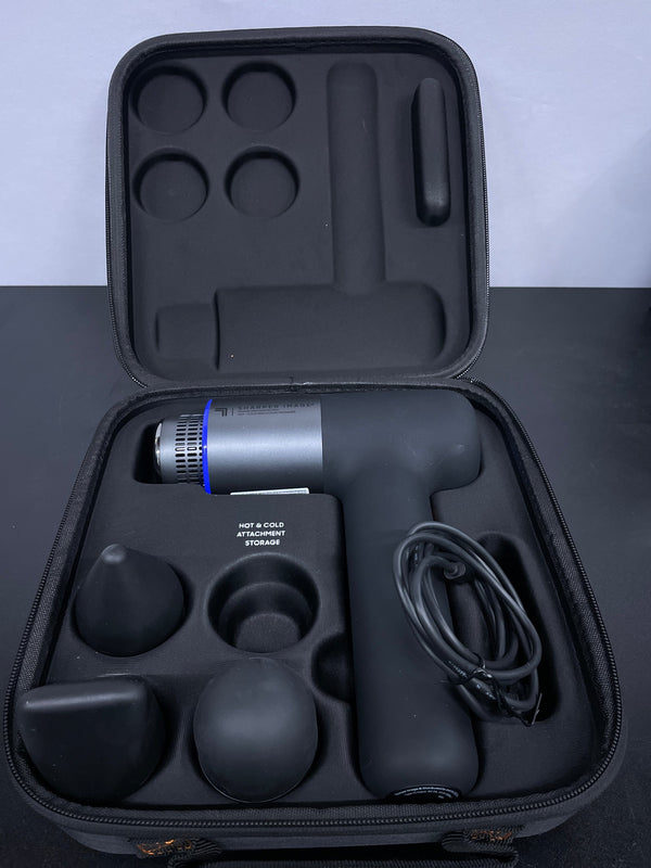 Sharper Image Power Percussion Pro+ Hot + Cold Percussion Massager