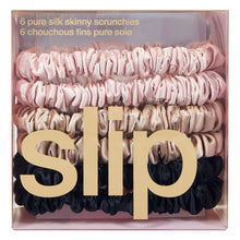Slip Pure Silk Skinny Scrunchies, 6-pack