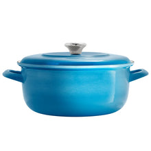Merten & Storck 5.3-Quart Dutch Oven with Lid, 3.7-Quart Braiser with Lid, 2-pack _Teal