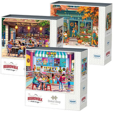 Boardwalk Assorted Jigsaw Puzzles, 3-pack