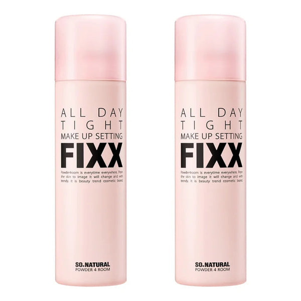 SONATURAL All Day Tight Make-Up Setting Fixx, 2.53 fl oz, 2-pack